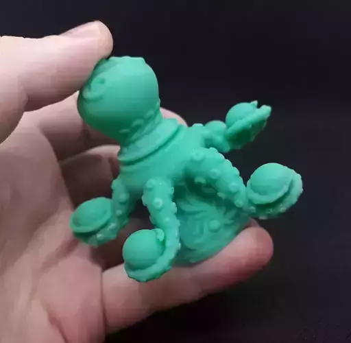 Octopus Vase 3d print