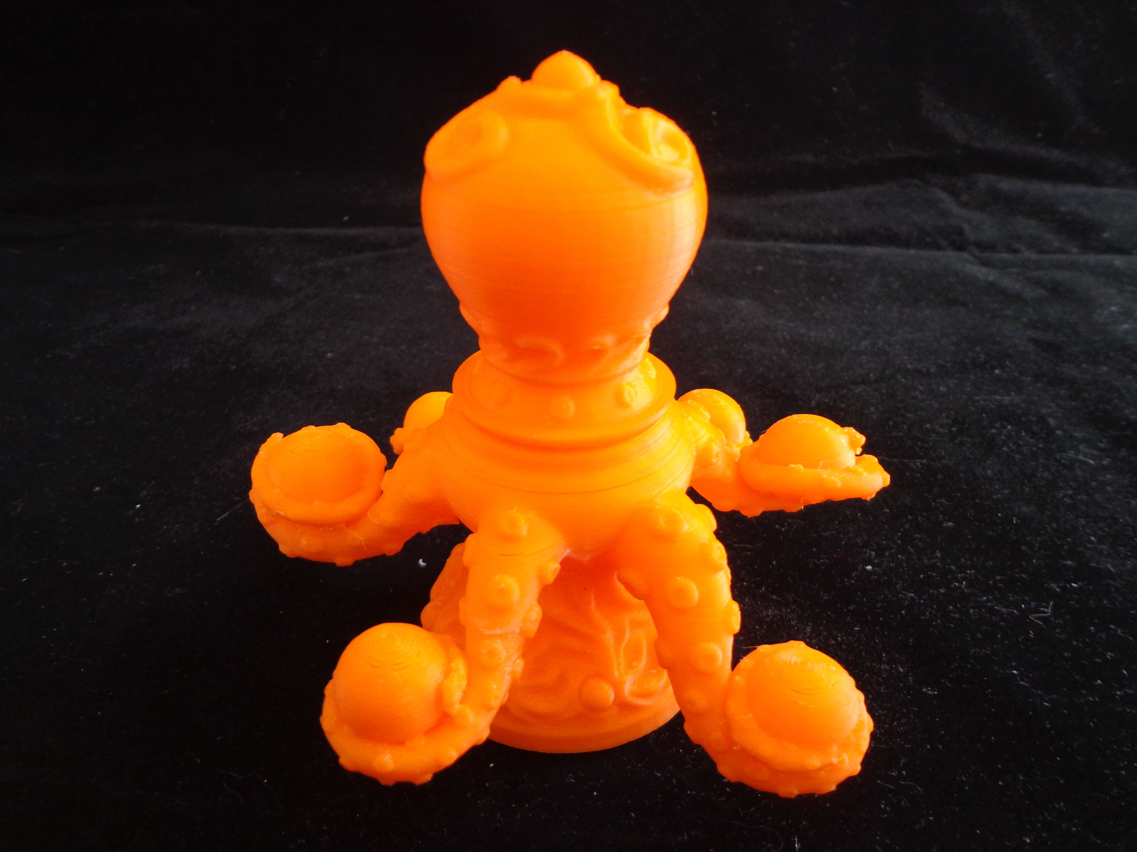 Octopus Vase 3d print Free 3D print model_4