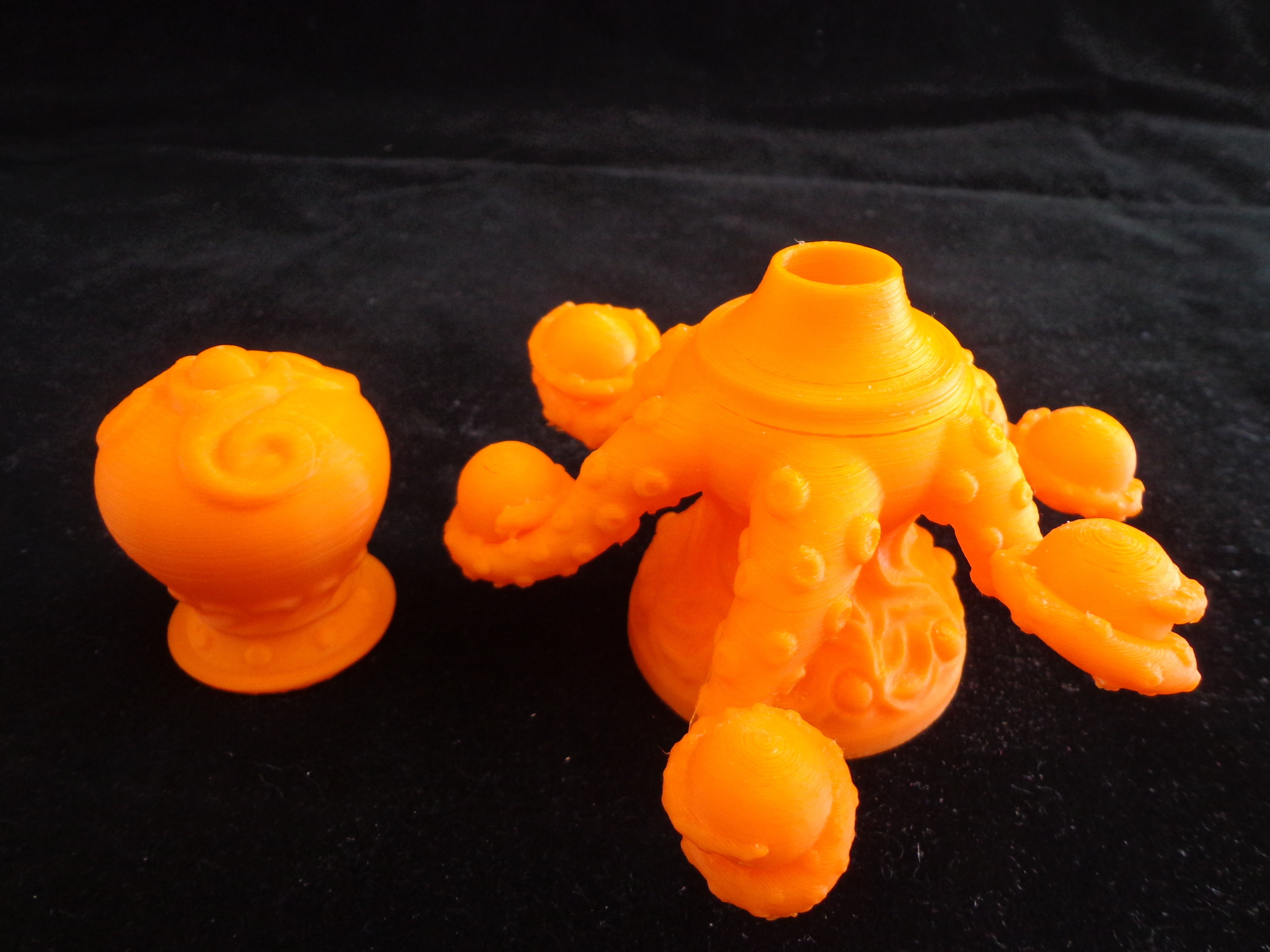 Octopus Vase 3d print Free 3D print model_6