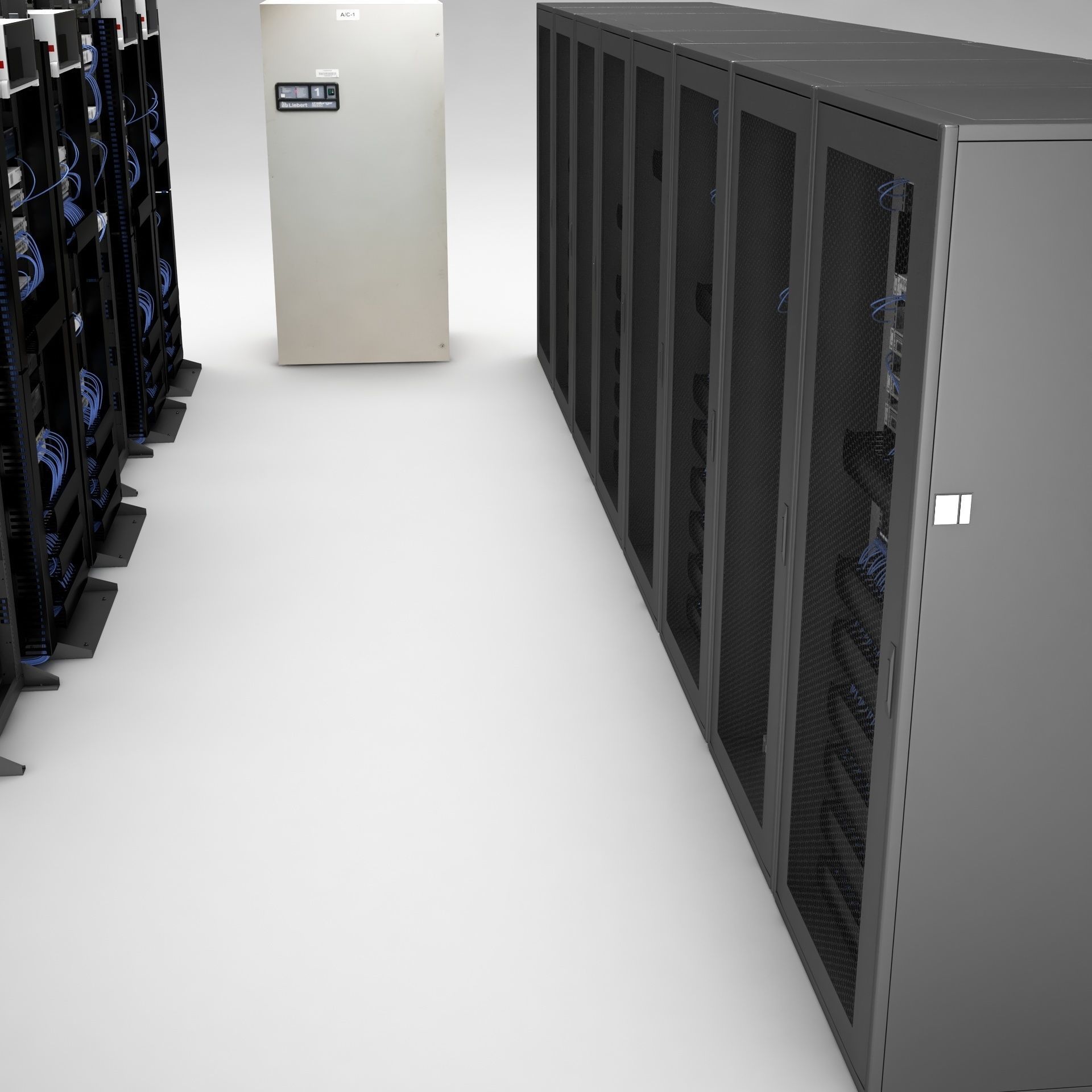  Server Room HD 3D model_12