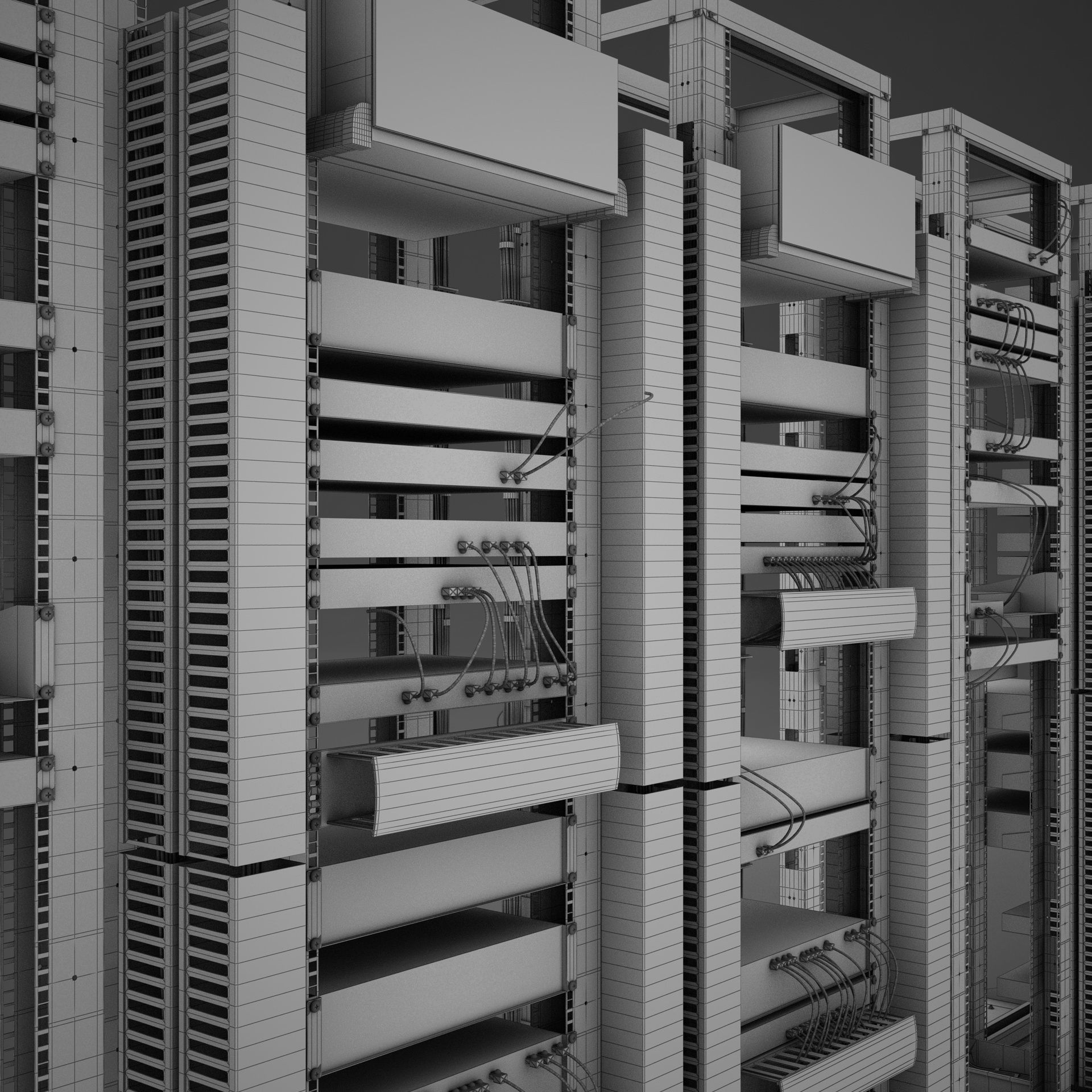  Server Room HD 3D model_21