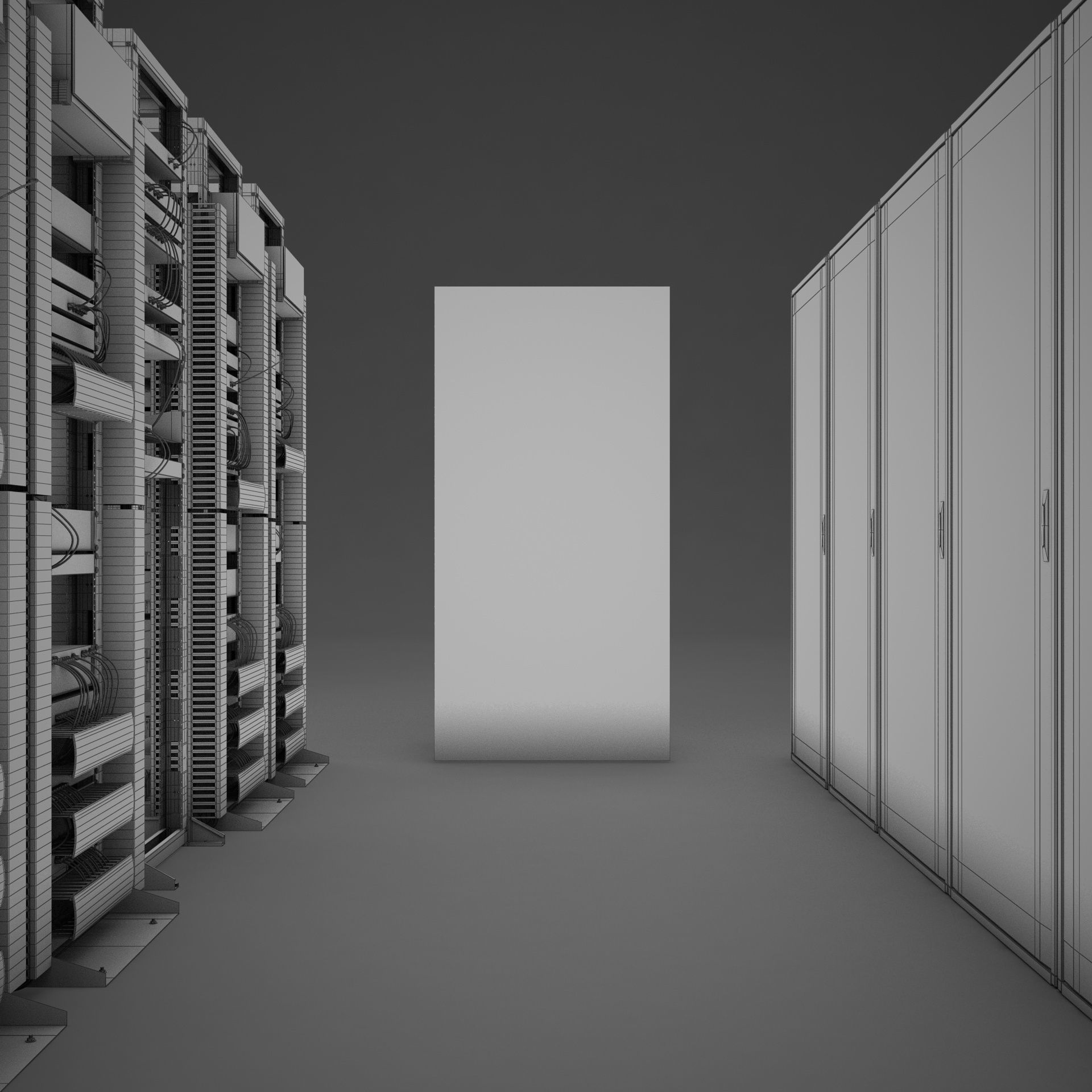  Server Room HD 3D model_15