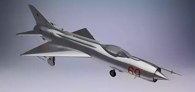 Sukhoi Su-11 3D model