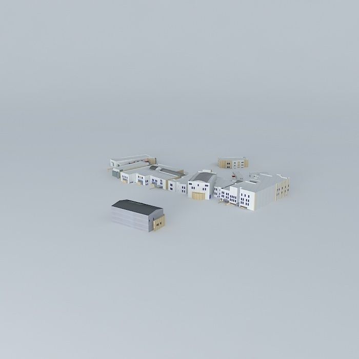 Princess Sumaya University for Technology 3D model_1