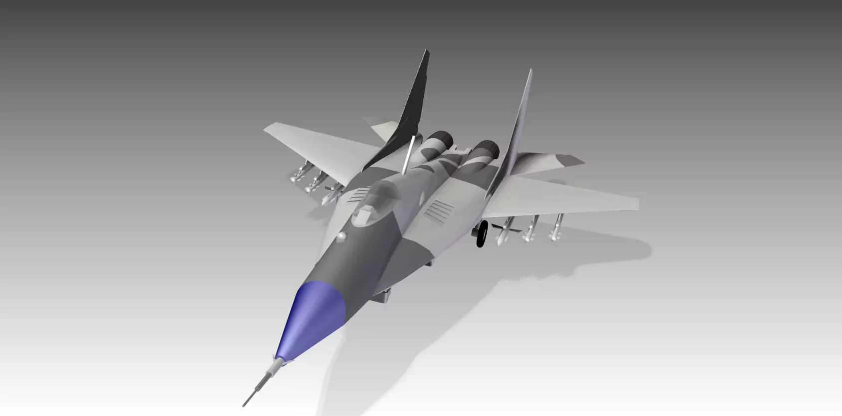 Mikoyan MiG-29 3D model_0