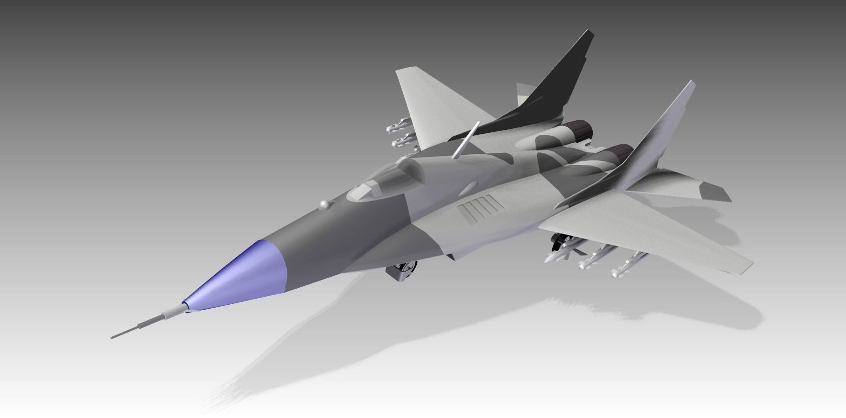 Mikoyan MiG-29 3D model_3