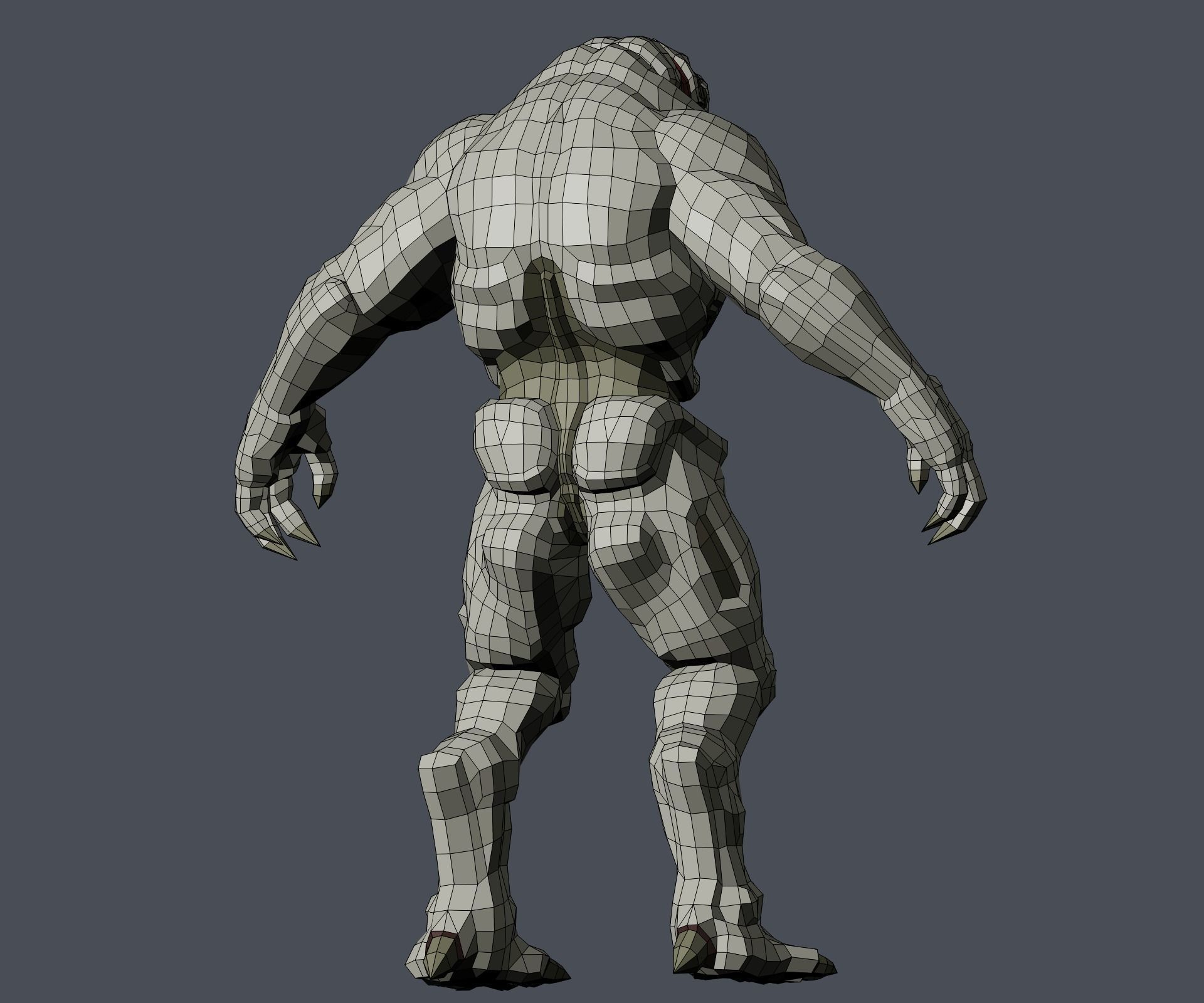 HellKnight Free FanArt 3dModel Free low-poly 3D model_4