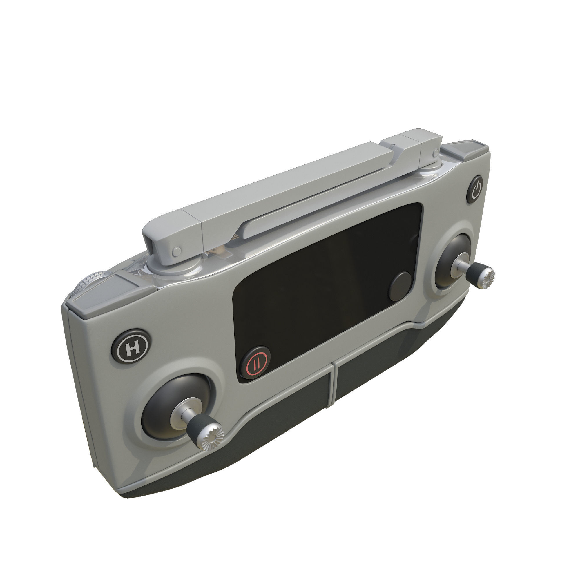 DJI Mavic PRO 2 and Smart Controller 3D model_11