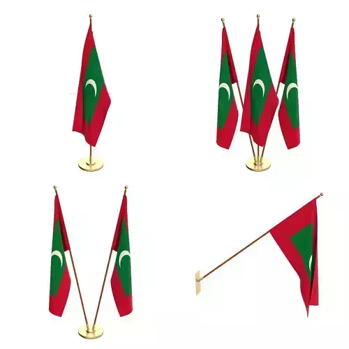 Maldives Flag Pack