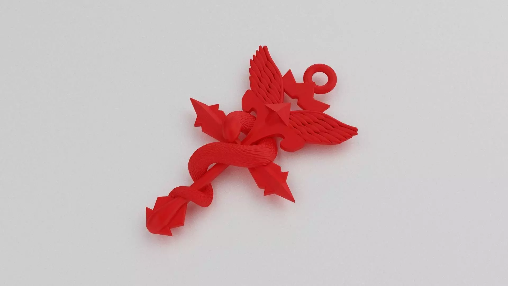 full metal alchemist pendant 3D print model