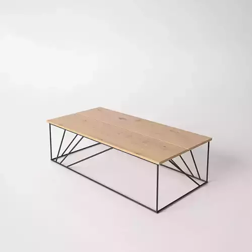 Rebar coffee table