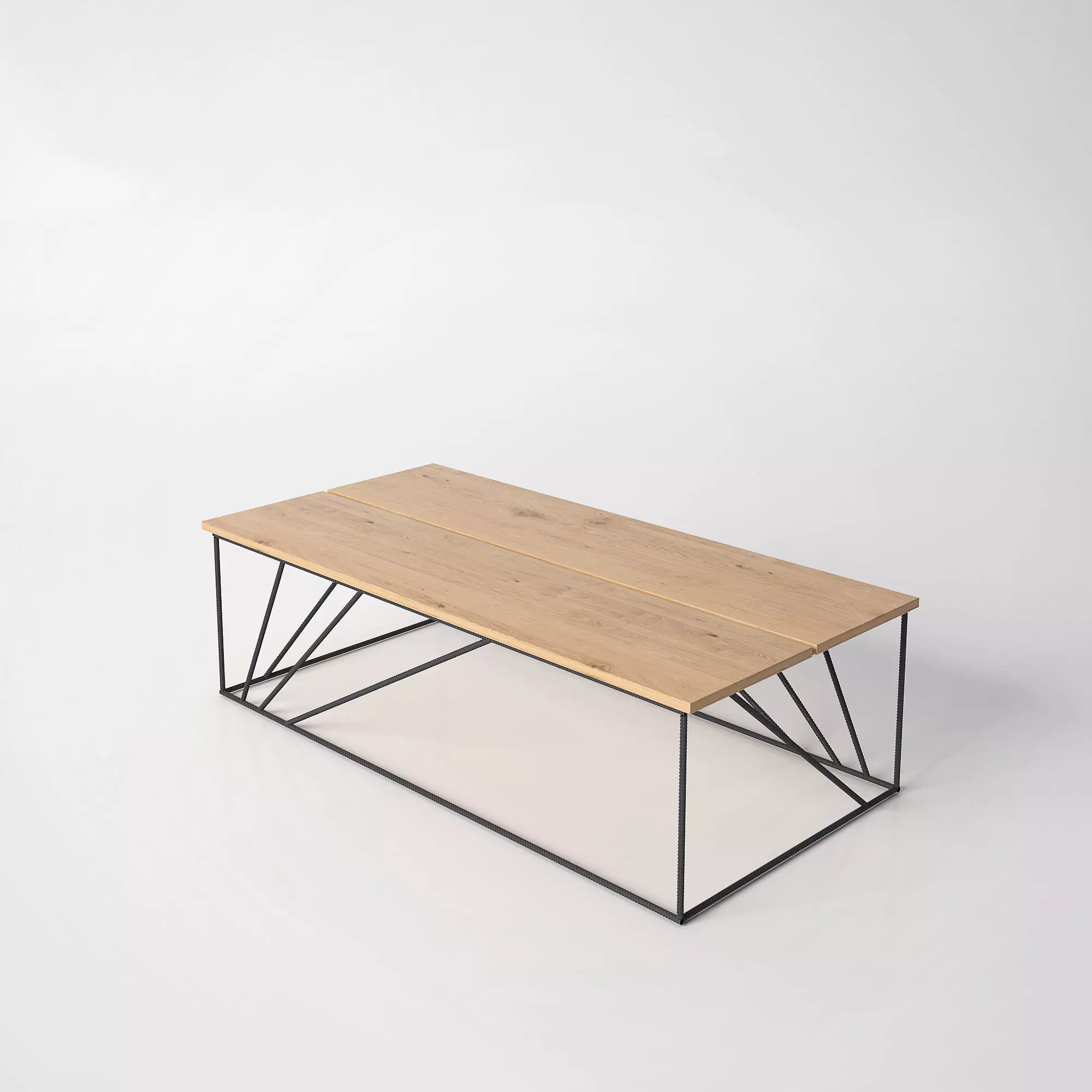Rebar coffee table 3D model_0