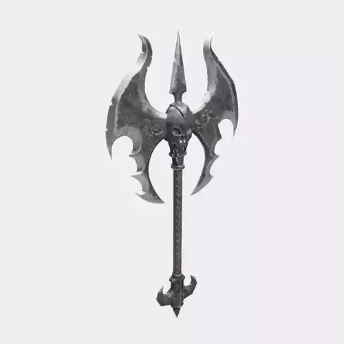 Medieval axe 3D model