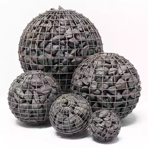 Gabion sphere form