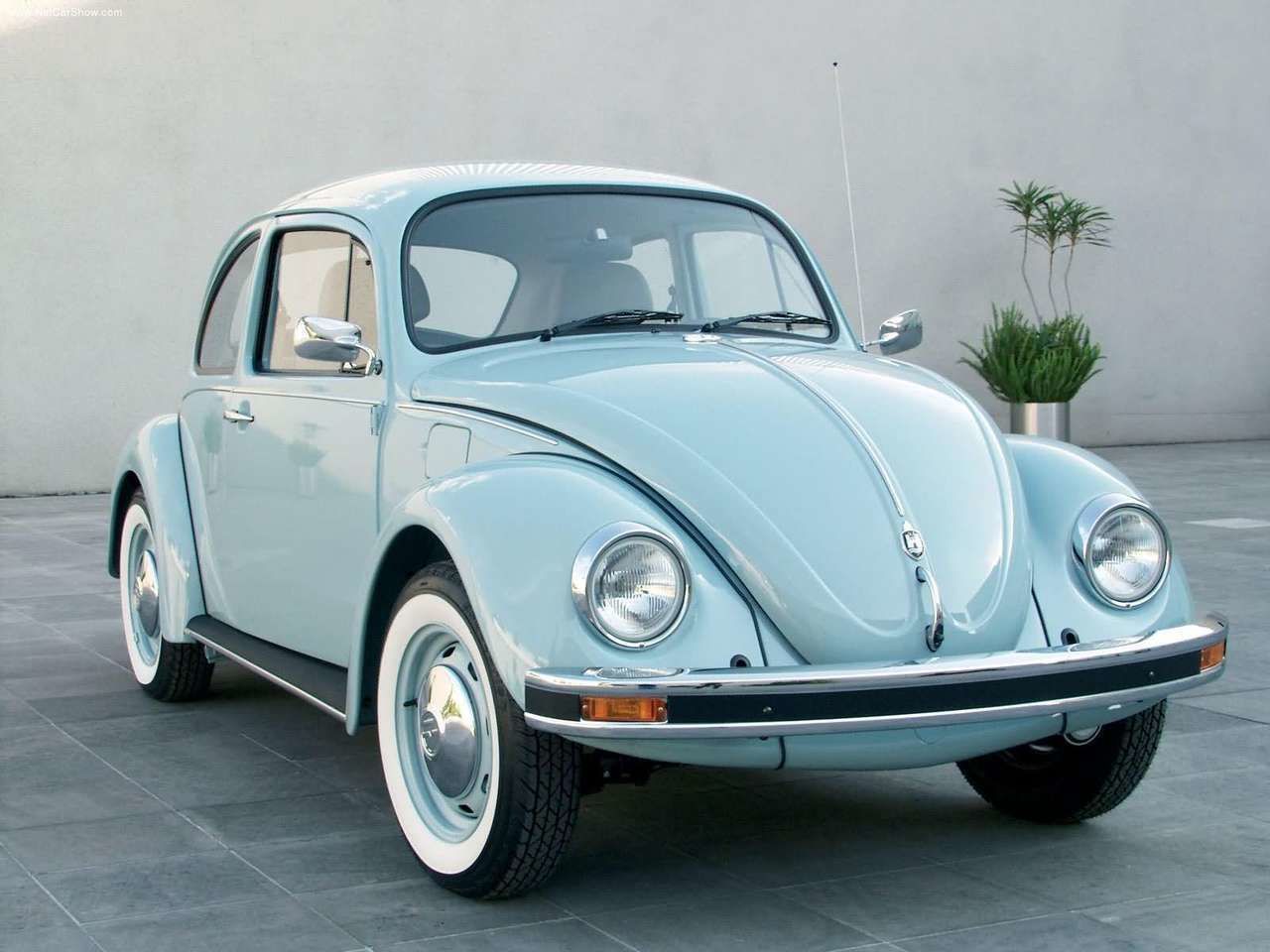 Cute Beetle Classic Car 2012 3D MODEL 3D model_2
