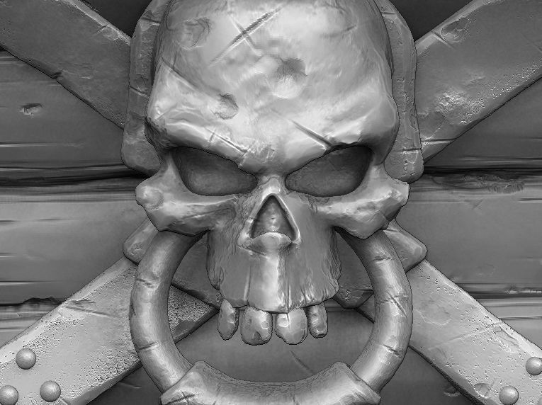 3D Pirate Treasure Chest 3D model_9