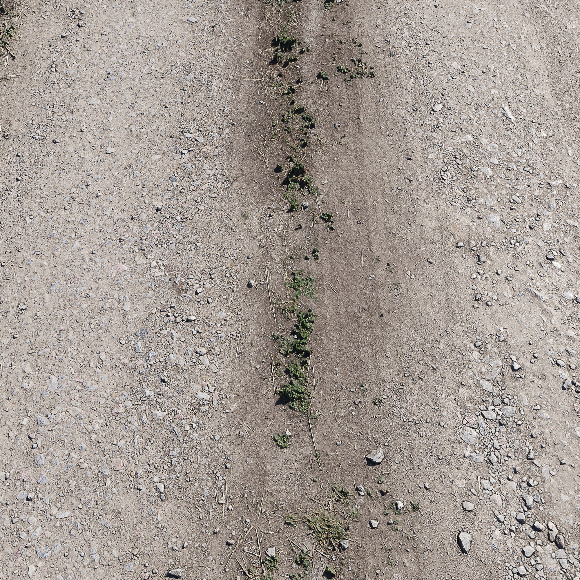 Ultra realistic Sandy Road Scan 2 3D model_2