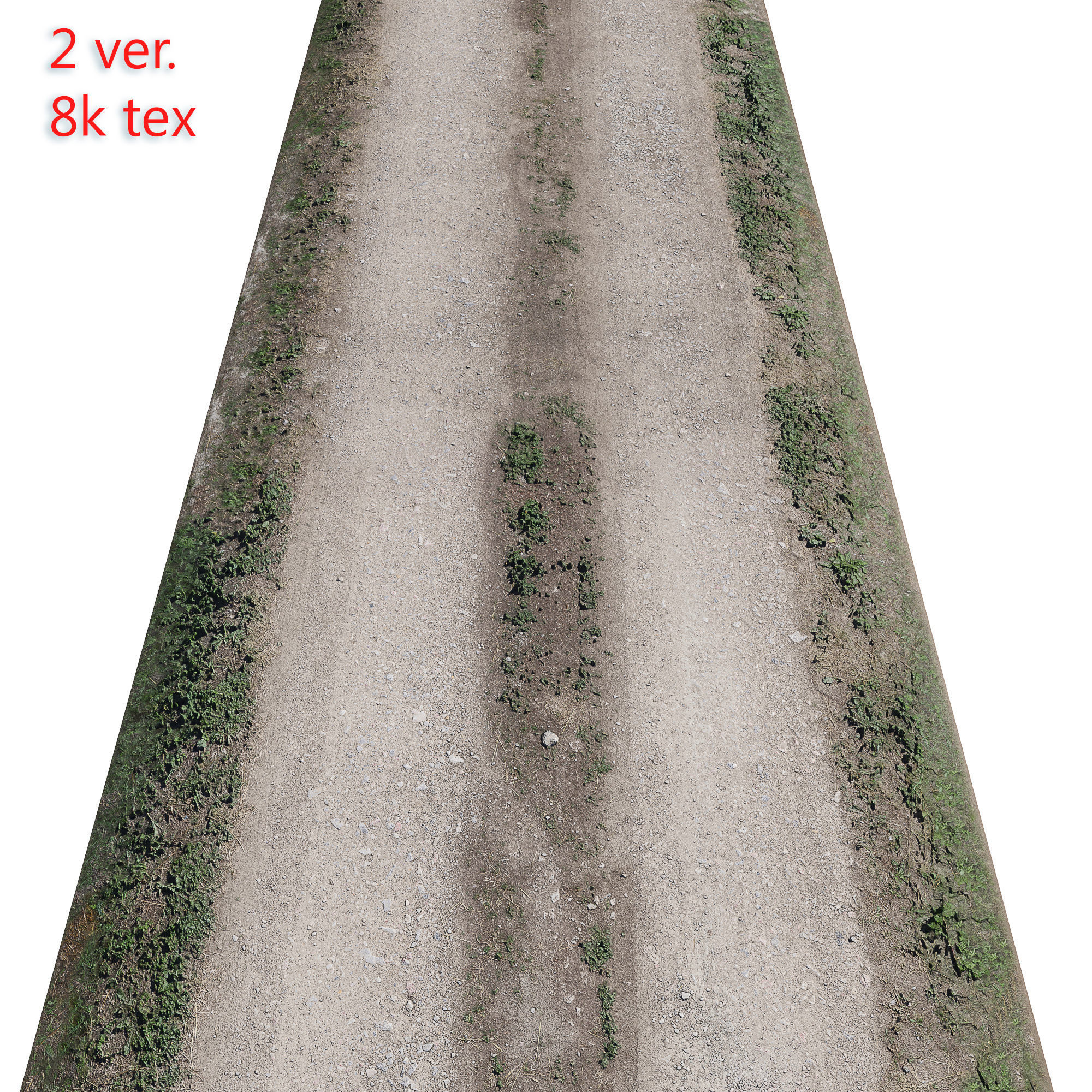 Ultra realistic Sandy Road Scan 2 3D model_1