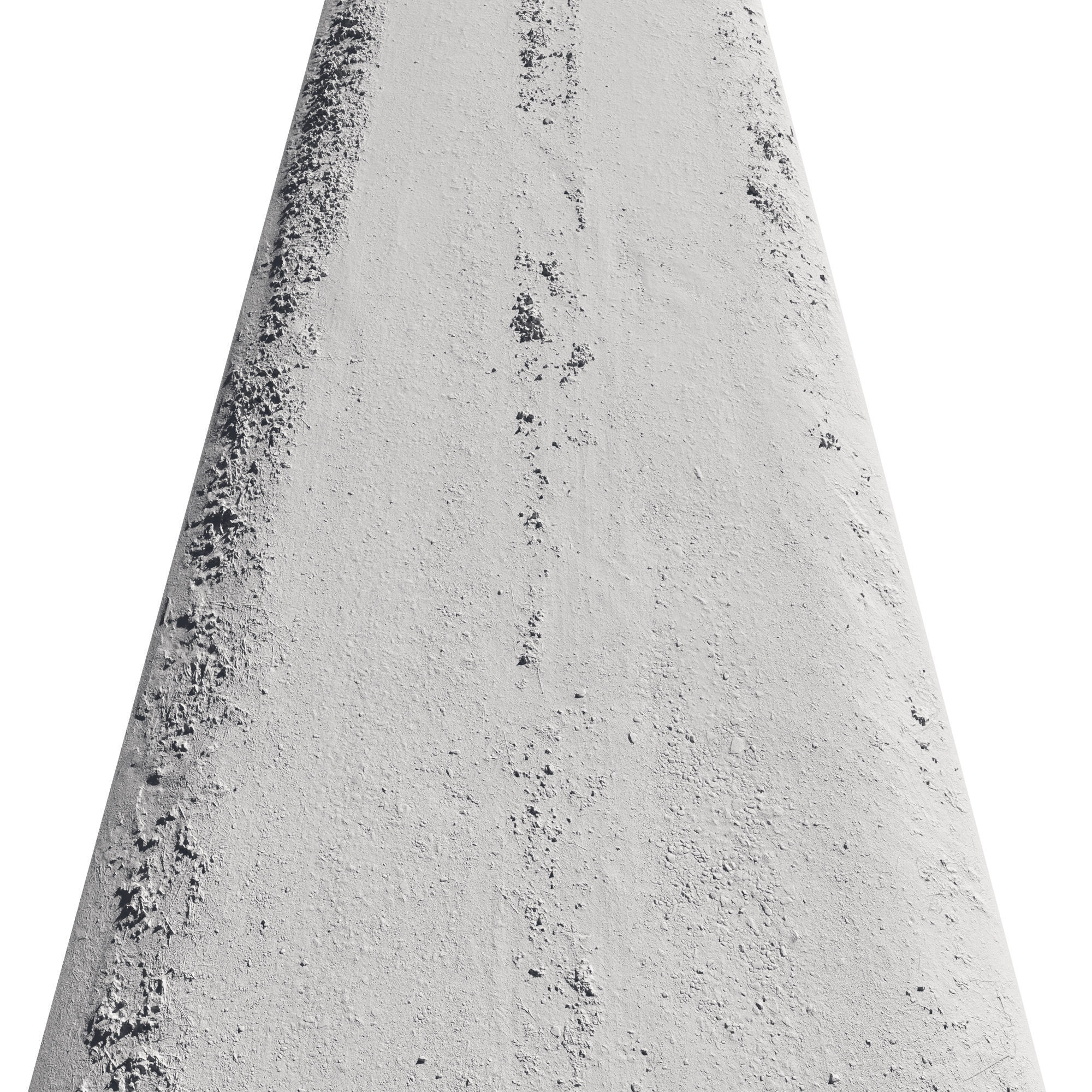 Ultra realistic Sandy Road Scan 2 3D model_4