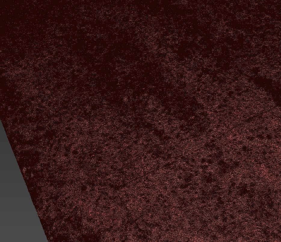 Ultra realistic Sandy Road Scan 2 3D model_8