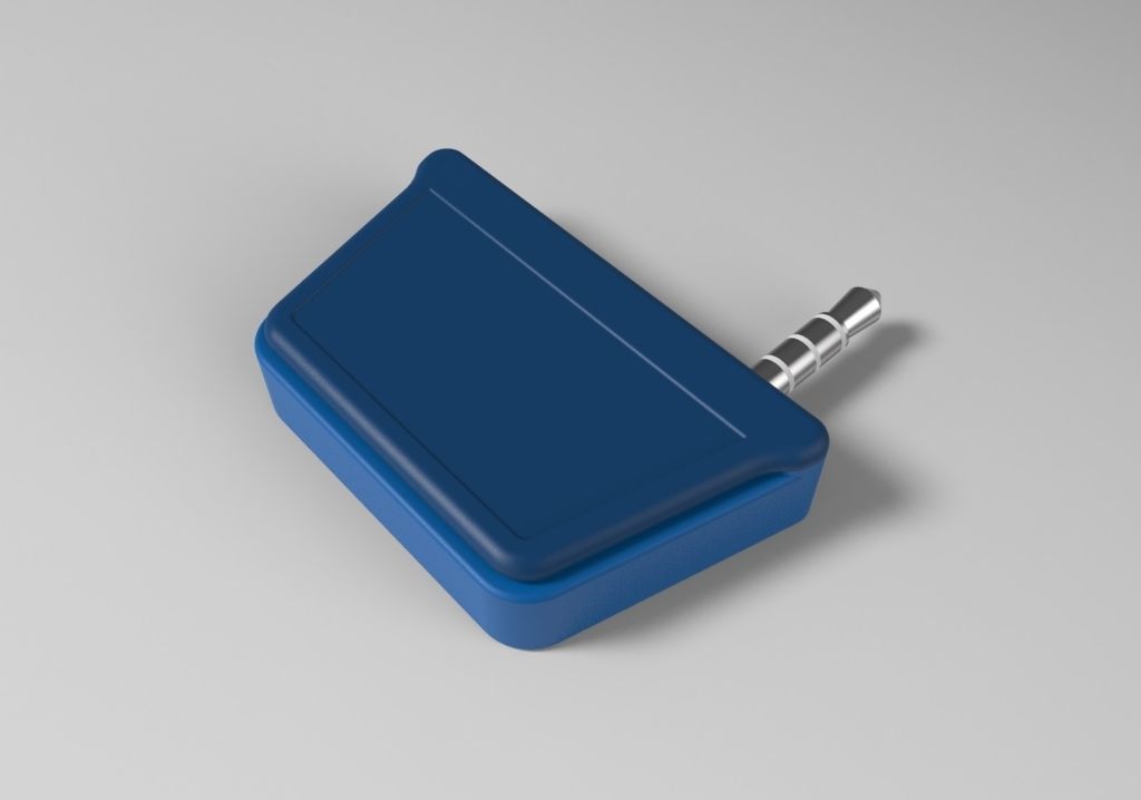 Card reader 3D model_3