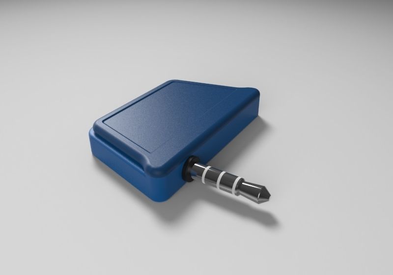 Card reader 3D model_5