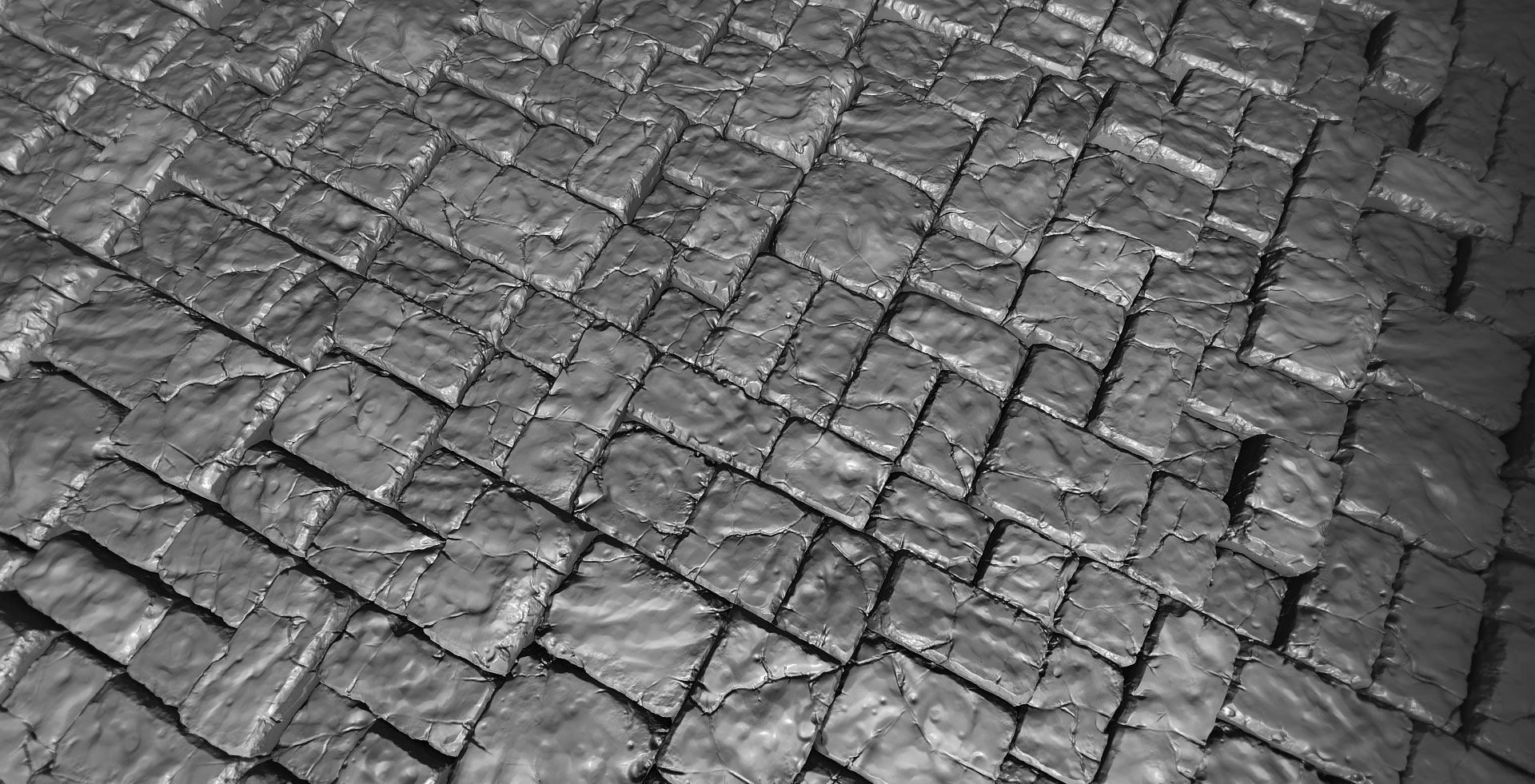 3 Tileable Stone Floor Tiles 3D model_1