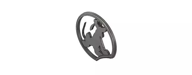 Mickey Mouse Headband Slide on Ear with Pluto like Insert 3D print model