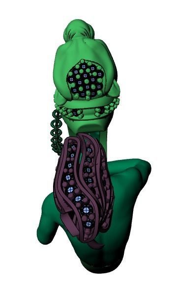 Panter Ring print model 3D print model_26