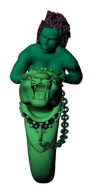 Panter Ring print model 3D print model_20