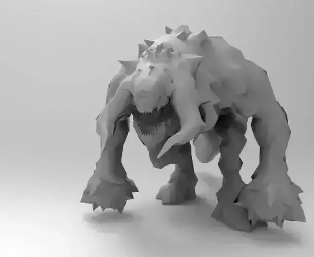 Guardian hell from Doom 3 3D model