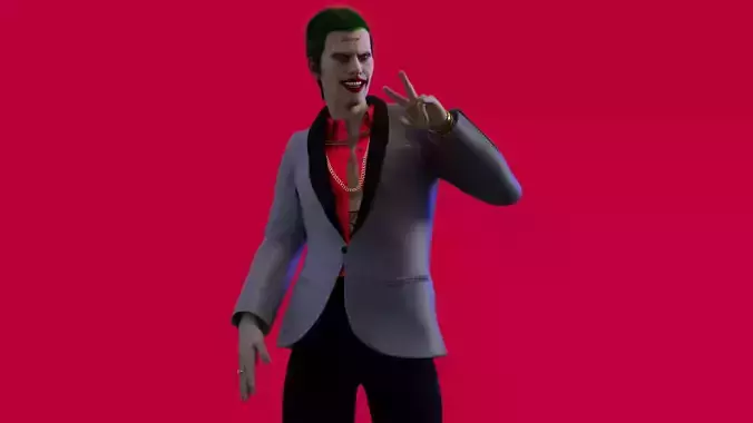 Joker Jared Leto Suit Version