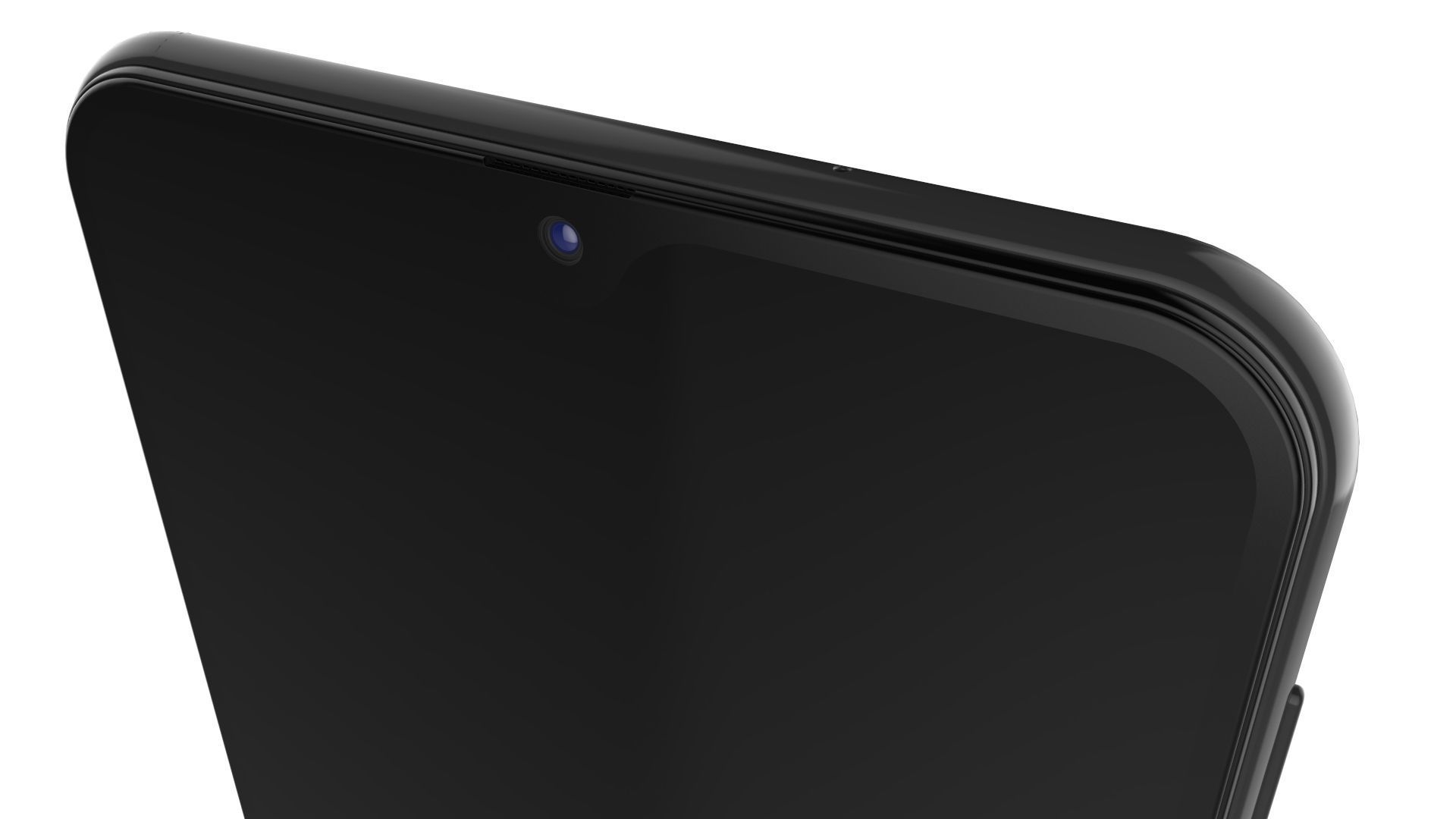 Samsung Galaxy A10 Black 3D model_14