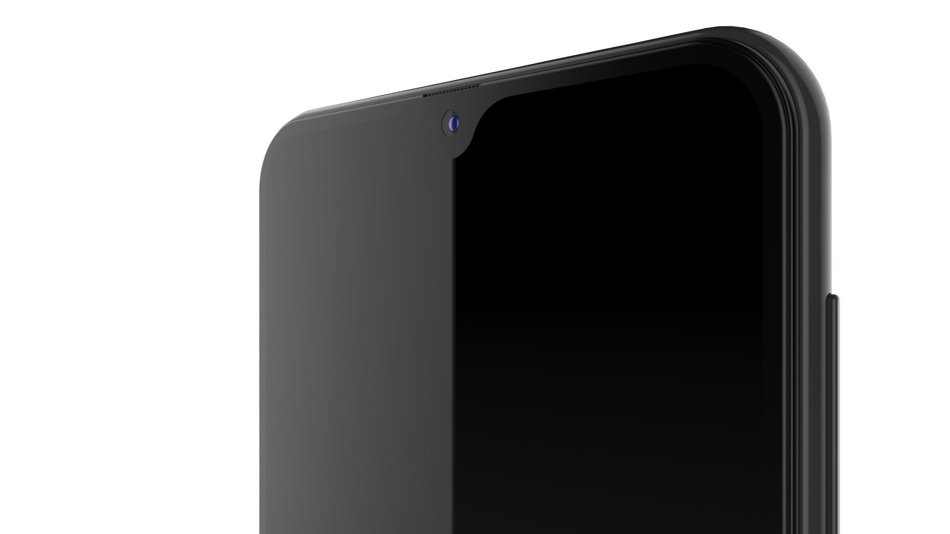 Samsung Galaxy A10 Black 3D model_9