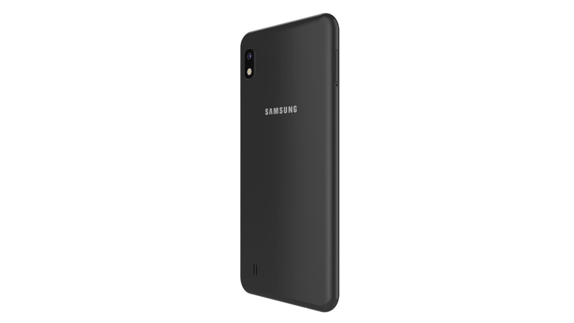 Samsung Galaxy A10 Black 3D model_4