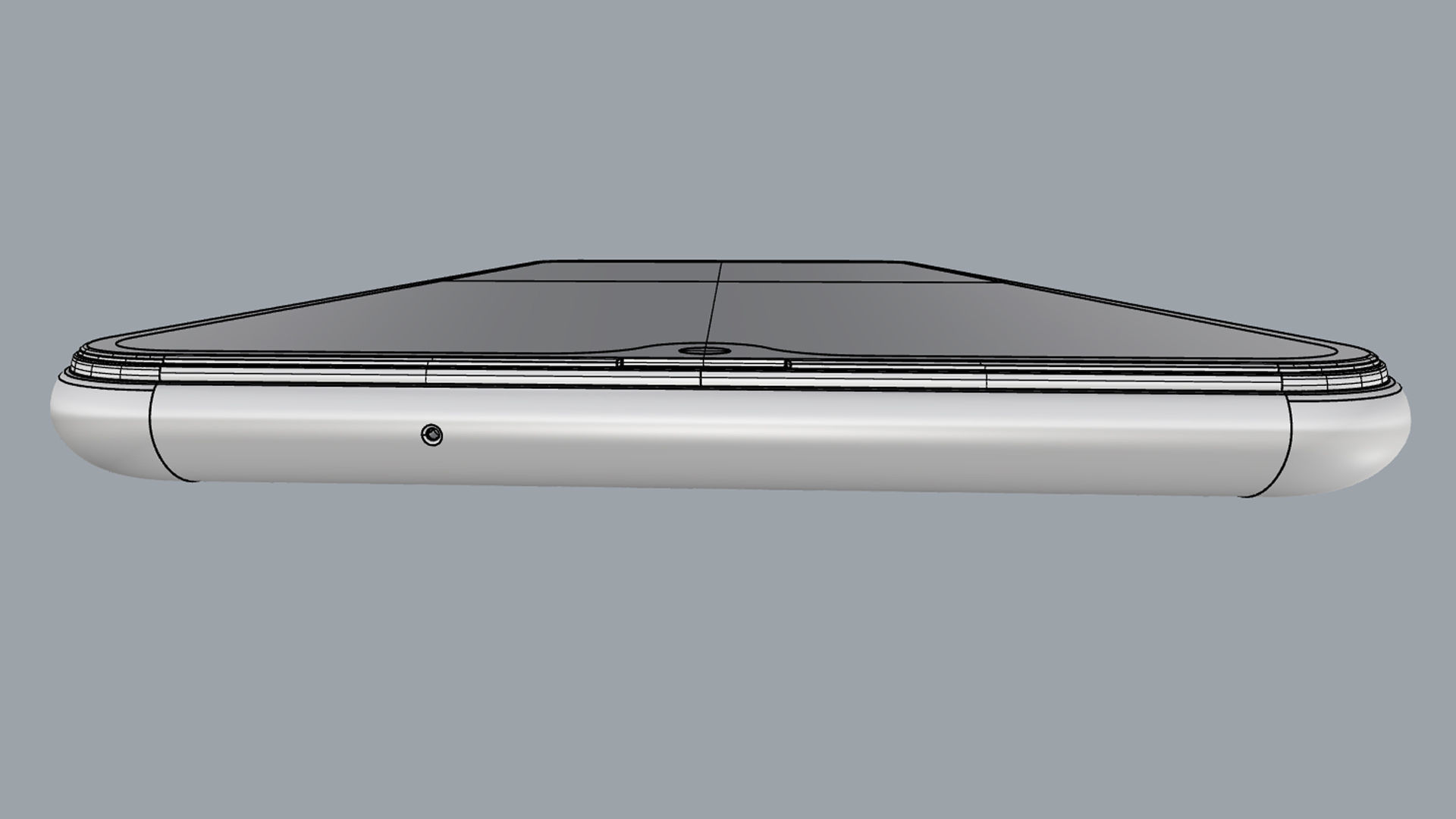 Samsung Galaxy A10 Black 3D model_20