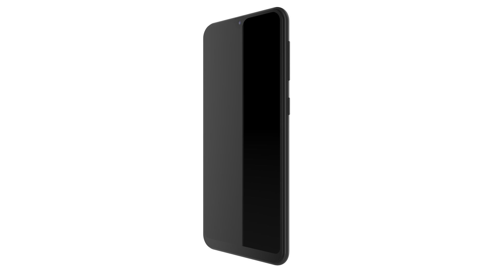 Samsung Galaxy A10 Black 3D model_8