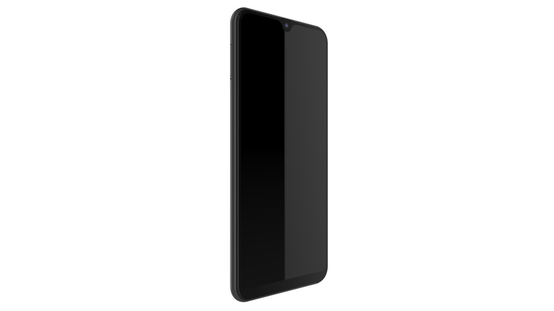 Samsung Galaxy A10 Black 3D model_2