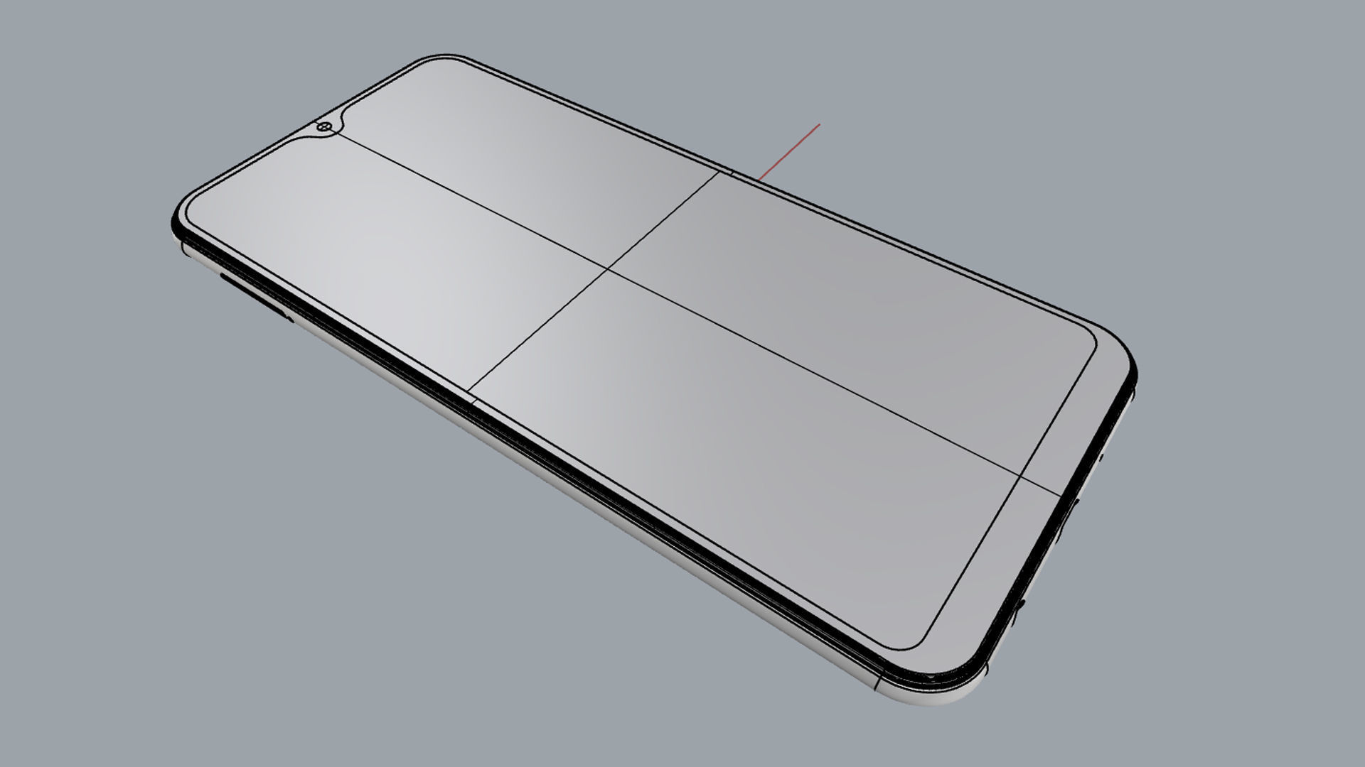 Samsung Galaxy A10 Black 3D model_17