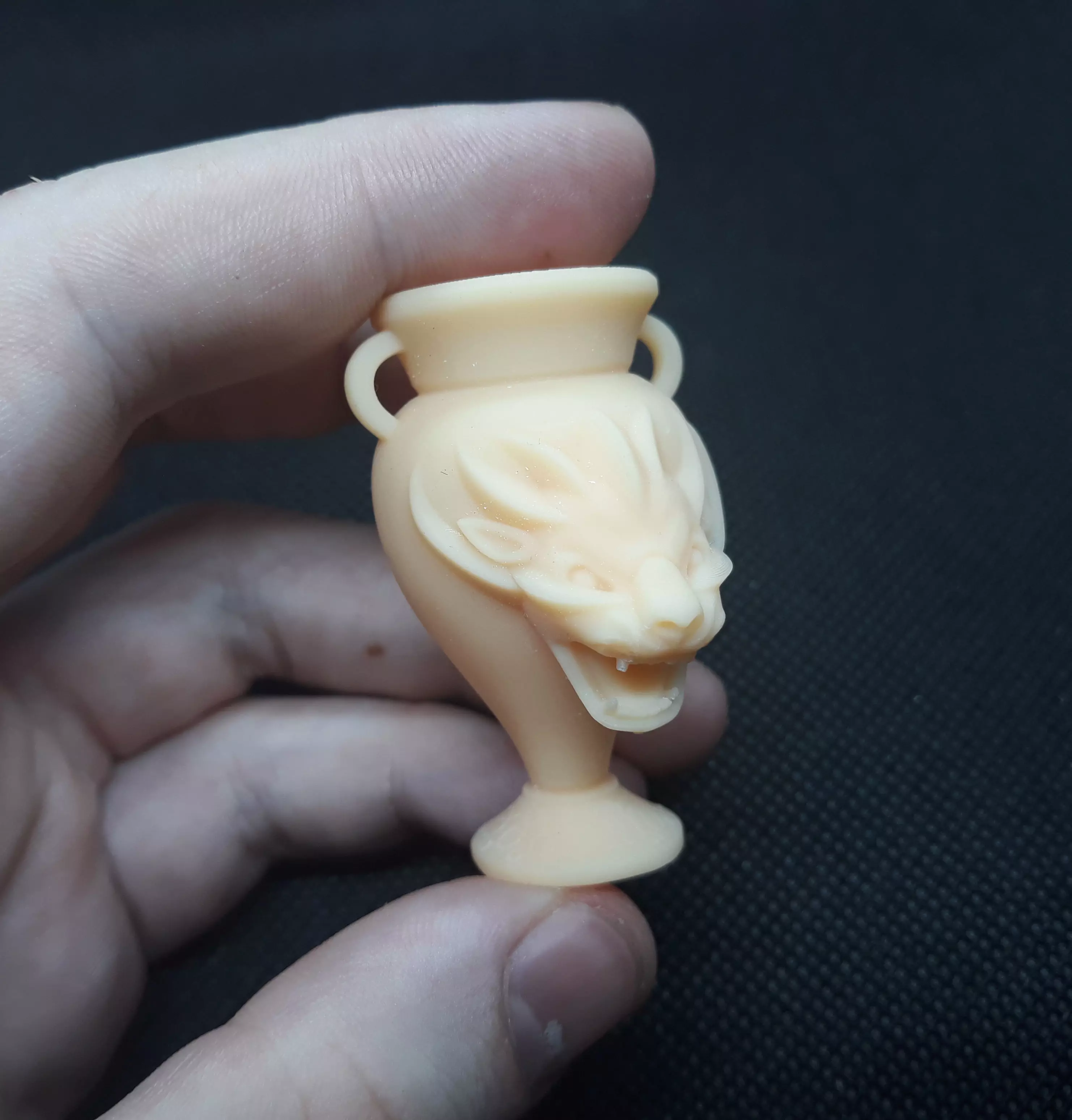 lion cup 3d print Free 3D print model_0