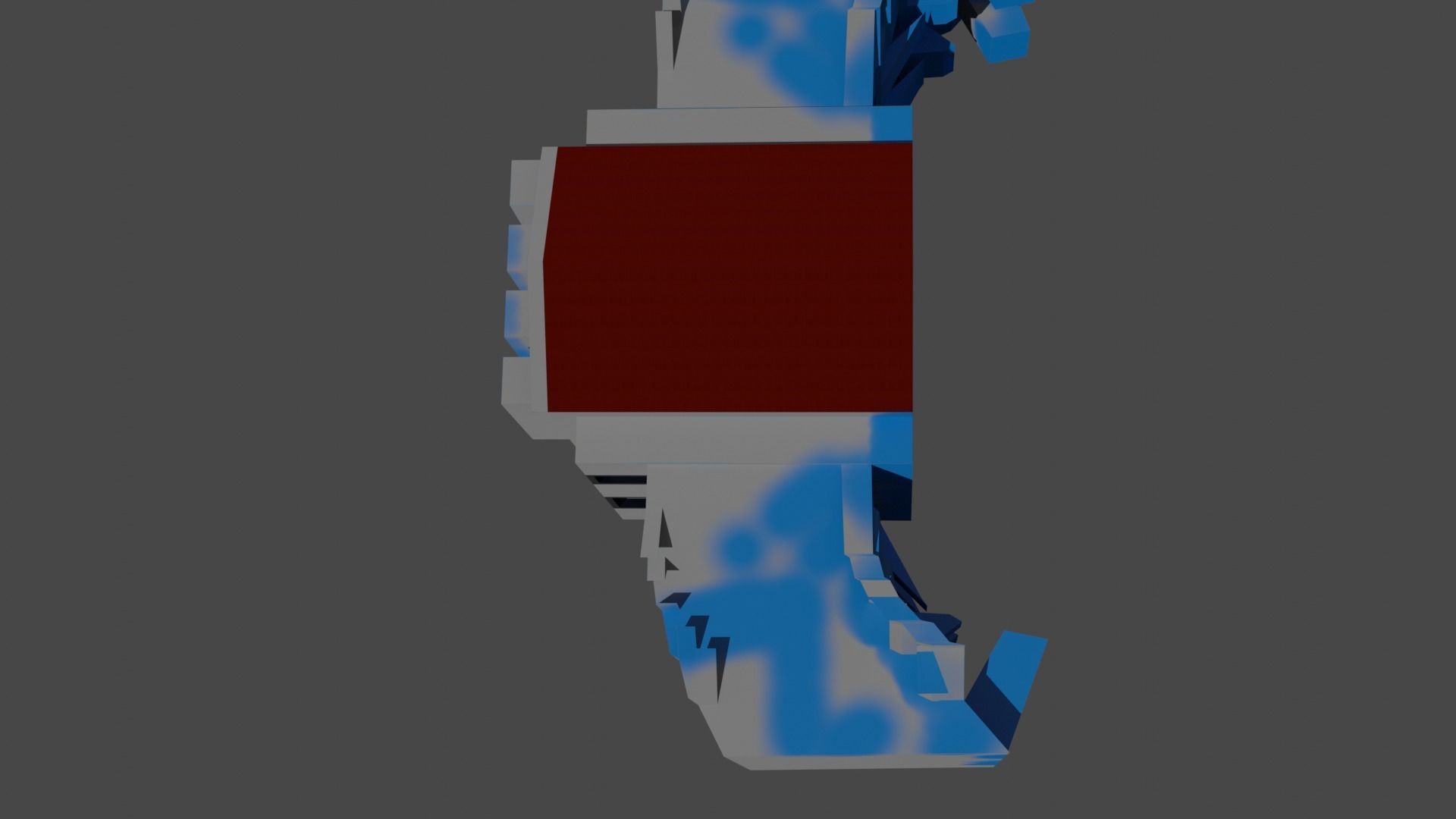 The idea of a Russian Palace Free low-poly 3D model_3