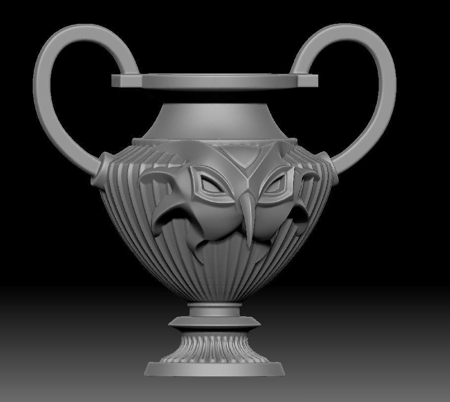 owl cup 3d print Free 3D print model_11