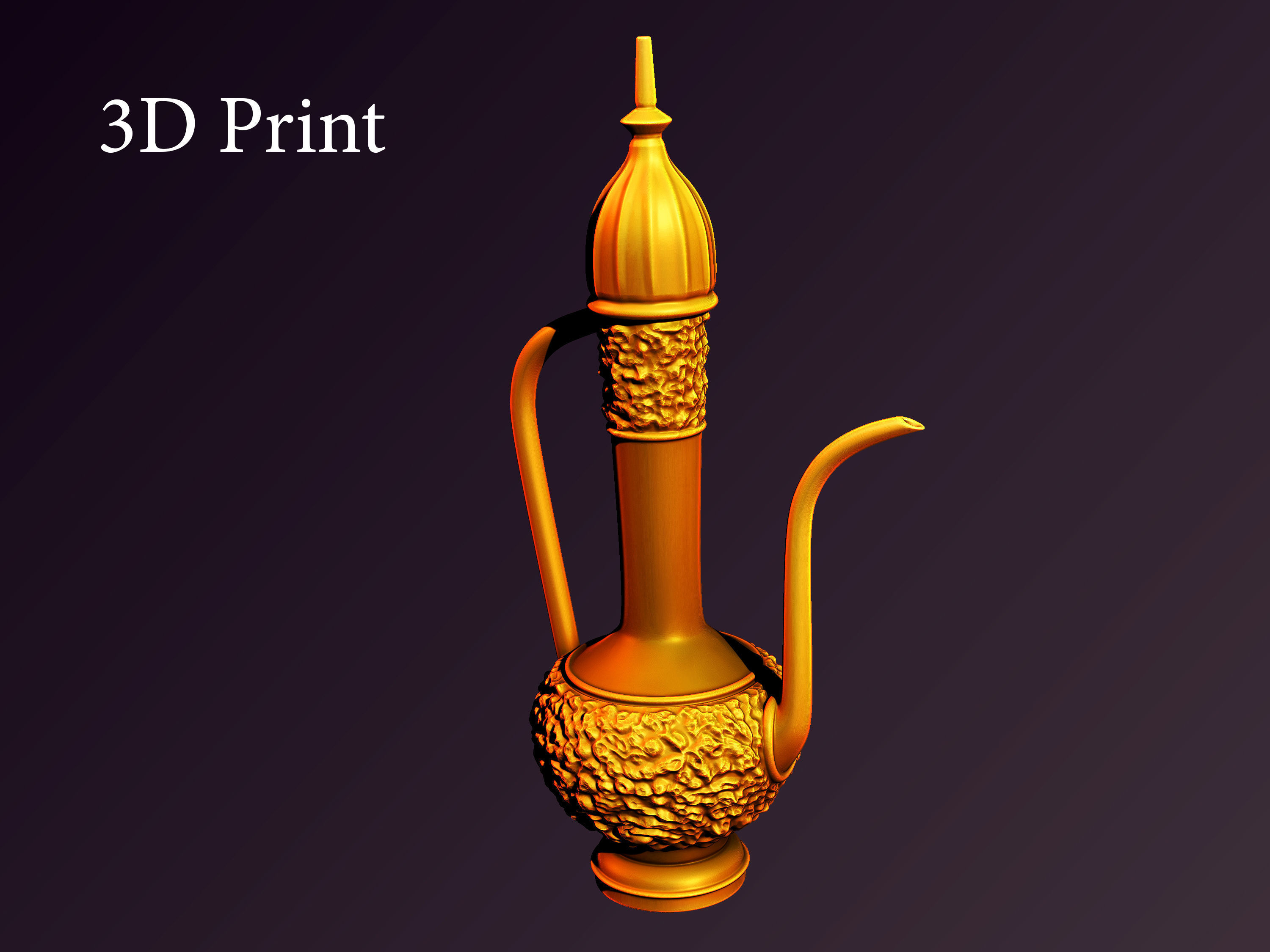 Magic kettle 3d print Free 3D print model_6