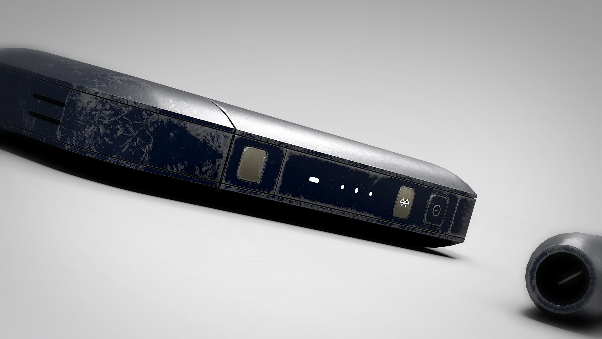IQOS Painted Grungy PBR Low-poly 3D model_6