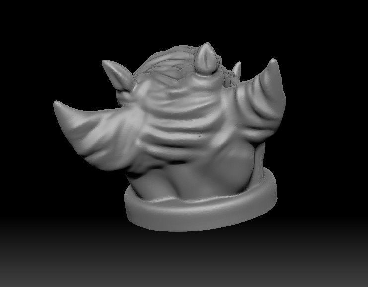 gargoyle urn 3d print Free 3D print model_18
