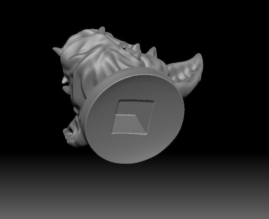 gargoyle urn 3d print Free 3D print model_17