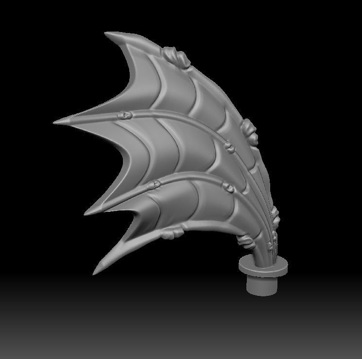 gargoyle urn 3d print Free 3D print model_26