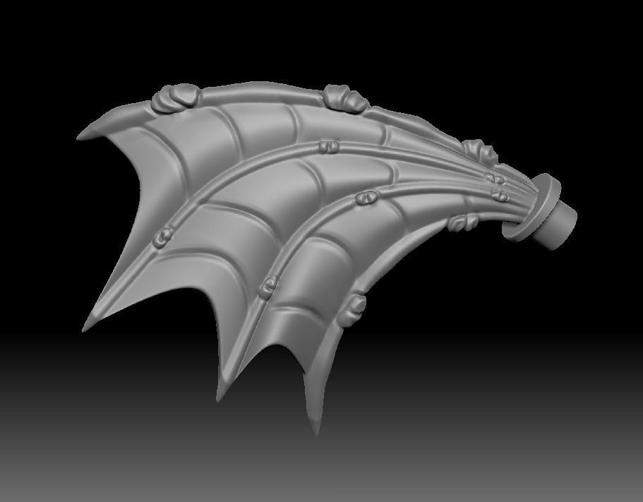 gargoyle urn 3d print Free 3D print model_23