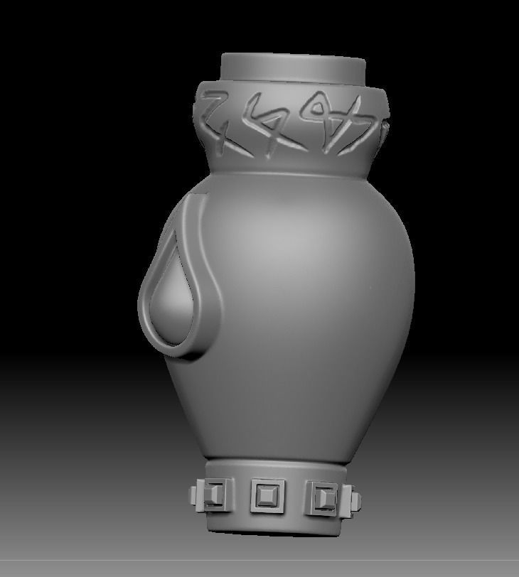 gargoyle urn 3d print Free 3D print model_15