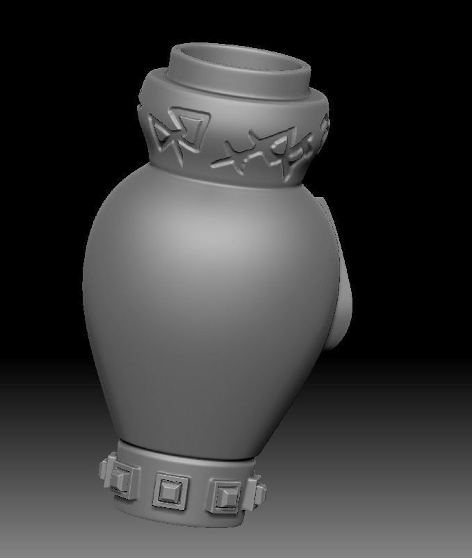 gargoyle urn 3d print Free 3D print model_14